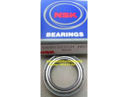 VÒNG BI INOX 6803ZZ NSK